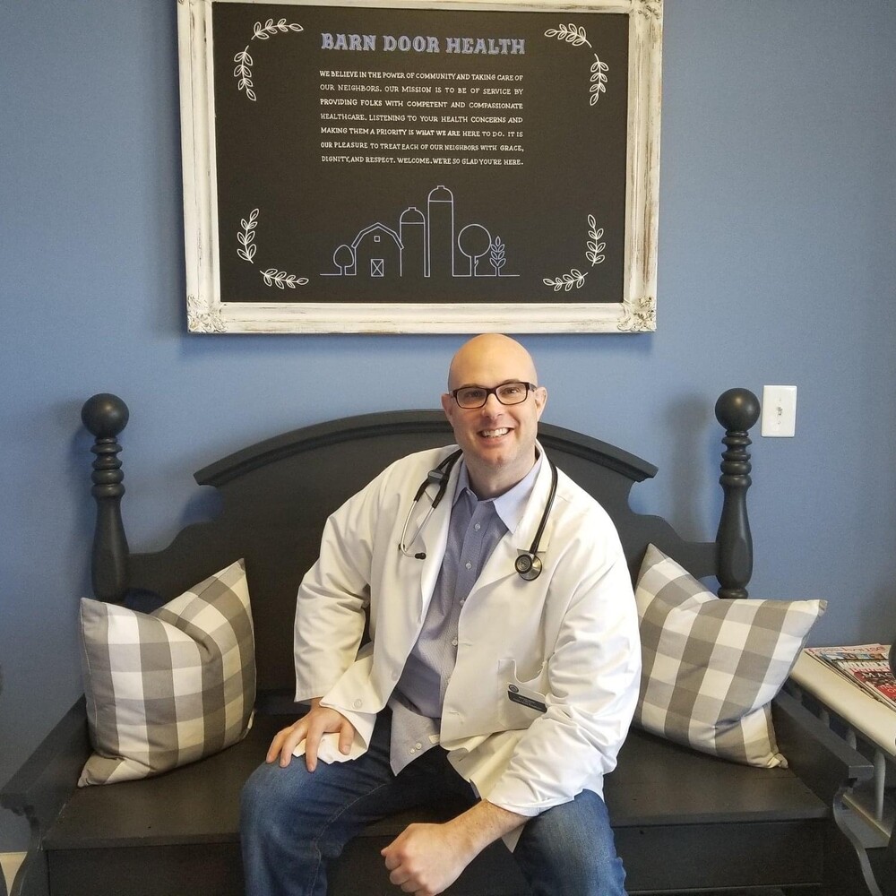 Michael Martin, FNP, is the owner of Barn Door Health in Randleman, N.C.